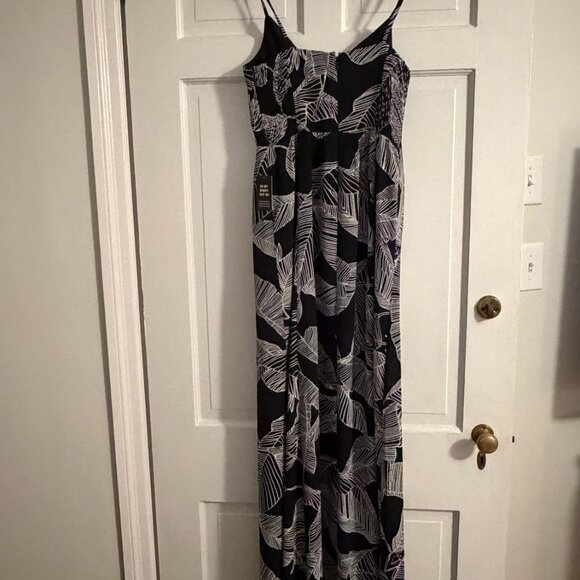 Express Tropical Chiffon Maxi Dress Size S - Picture 4 of 4